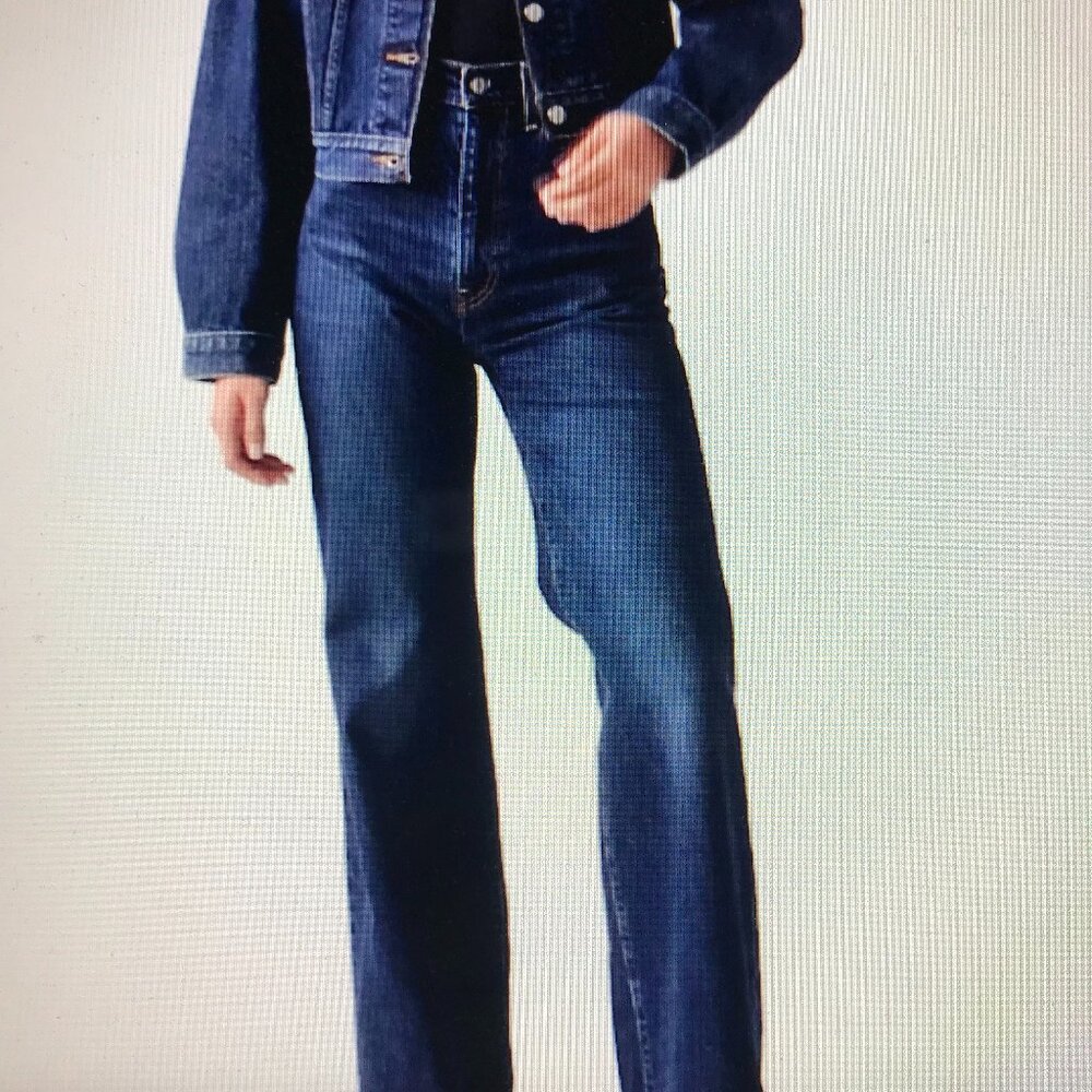 Levi ribcage bootcut/flare jeans, size 26, NWOT